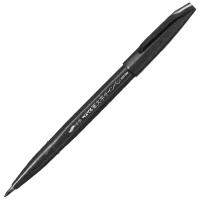Pentel Фломастер Brush Sing Pen Medium (XSES15M-A), черный, 1 шт