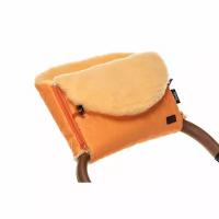Муфта меховая для коляски Nuovita Polare Pesco (Arancio/Оранжевый)