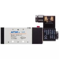 Пневмораспределитель 5/2 Airtac 4V310-10 (4V31010BG), G3/8 с катушкой 24 VDC