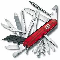 Нож Victorinox CyberTool L красный полупрозрачный (1.7775.t)