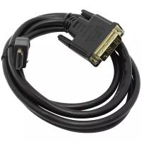 Кабель Cablexpert DVI - HDMI (CC-HDMI-DVI), черный, 1.8 м