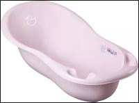 Ванна детская Tega Уточка со сливом light pink розовый 102см