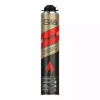 Профессиональная огнеупорная монтажная пена Sila Pro, B1 Firestop 65, летняя, 850 мл, SPFR65