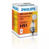 PHILIPS 12636C1 Лампа мото 12V 35W HS1 Vision Moto, карт.1 шт