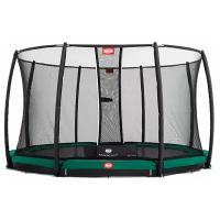 Каркасный батут Berg InGround Champion + Safety Net Deluxe 430 430х430х200 см