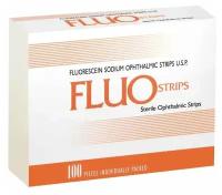 Полоски офтальмологические диагностические Fluo Strips №100