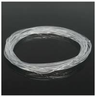 Световой Опто волоконнный кабель бокового свечения в прозрачной трубке,яркий, d 2мм. Бобина 100 метров