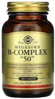 Solgar B-Complex 50 100 вегетарианских капсул