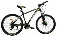 Горный (MTB) велосипед Nameless S6200 26 черный/зеленый 19