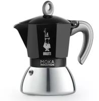 Кофеварка гейзерная Bialetti Moka Induction, черная, 4порции