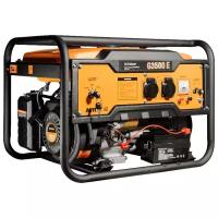 Бензиновый генератор FoxWeld Standart G3500 E, (3500 Вт)