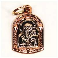 Нательная иконка Божья Матерь Казанская из золота 2069Б The Jeweller