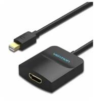 Переходник Vention HBCBB mini DisplayPort 20M > HDMI F Чёрный