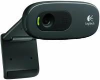 Веб-камера Logitech HD Webcam C270, black