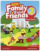 Family and Friends Level 2 (Second Edition): Class Book with CD-ROM