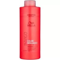 Wella Invigo Color Brilliance Шампунь для защиты цвета окрашенных нормальных и тонких волос 1000 мл