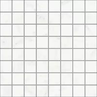 Плитка Италон Charme Deluxe Bianco Michelangelo Lux Mosaico 3.5х3.5 29.2x29.2 610110000630 мрамор гладкая, глянцевая морозостойкая