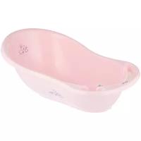 Ванночка Tega Baby Rabbits (КР-004), розовый, 28 л, 49х30х86 см
