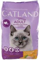 Сухой корм для кошек Catland с курицей и уткой, 1,3 кг