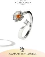 Кольцо-кулон Caroline Jewelry, кристалл, лунный камень