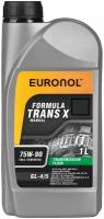 Масло трансмиссионное Euronol 75W-90 Trans X GL-4/5 1 л