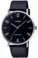 Наручные часы CASIO Casio MTP-VT01L-1B2, черный, серебряный