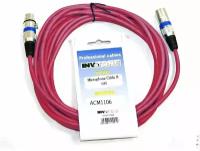 Invotone ACM1103/R микрофонный кабель XLR мама-XLR папа 3 м