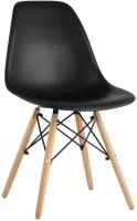 Стул для кухни Eames DSW Style, 1 шт, черный