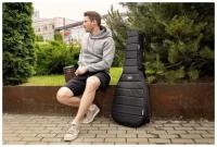Чехол для акустической гитары BAG&music CASUAL Acoustic MAX (легкий, чёрный)