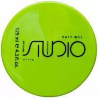 Воск матовый для укладки волос сильной фиксации Kapous Studio Professional «Matt Wax», 125 мл