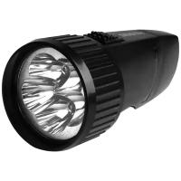 Аккумуляторный светодиодный фонарь 5 LED с прямой зарядкой Smartbuy, черный (SBF-44-B)/40