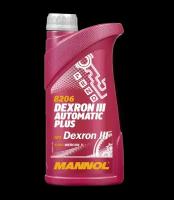 MANNOL 1335 Масло Mannol трансмиссионное ATF Dexron III автомат 1 л