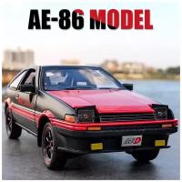 Коллекционная модель Toyota AE86 Trueno 1:24 (металл, свет, звук)