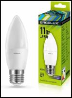 Светодиодная лампа Ergolux LED-C35-11W-E27-6K