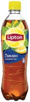 Холодный чай Lipton / Липтон Лимон ПЭТ 0,5л (12 штук)