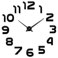 Mirron / Большие настенные часы 3D / 120 см / часы настенные бесшумные / декор дома / часы на стену / часы картина