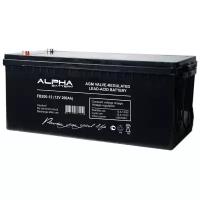 Свинцово-кислотный аккумулятор ALPHA BATTERY FB 200-12 (12 В, 200 Ач)