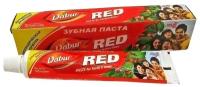 Зубная паста Дабур Ред (Dabur Red) для лечения десен и укрепления зубной эмали, антисептическое и антибактериальное действие, 100 мл