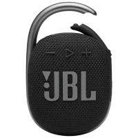 Портативная акустика JBL Clip 4, 5 Вт, черный