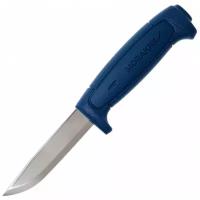 Нож туристический Morakniv Basic 546, нержавеющая сталь, синяя ручка