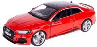 Легковой автомобиль Bburago Audi RS 5 Coupe 2019 (18-21090) 1:24, 19 см, красный