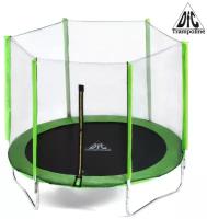 Батут DFC Trampoline Fitness с сеткой 12ft