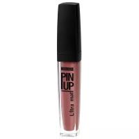 Блеск для губ `LUXVISAGE` `PIN UP` ULTRA MATT матовый тон 25 toffee