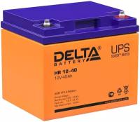 Аккумуляторная батарея Delta HR 12-40 (12V / 45Ah)