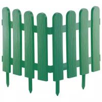 Забор декоративный Palisad Классика 29x224cm Green 65003