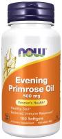 Капсулы NOW Evening Primrose Oil, 110 г, 500 мг, 100 шт