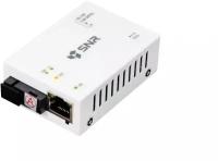 Медиаконвертер SNR SNR-CVT-1000A, RJ-45x1 Гбит/с, SCx1 Гбит/с, 20 км