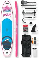 SUP-доска надувная для сапбординга EasyRider WAVE 10.6 PINK supboard/ сапборд