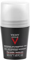 VICHY HOMME Дезодорант против избыточного потоотделения 72ч 50 мл