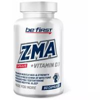 Витаминно-минеральный комплекс ЗМА (цик+магний+витамин Б6+Д3) Be First ZMA + vitamin D3 90 капсул